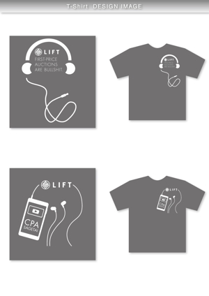 uw-design (junya_i)さんの会社のノベルティ（一部販売）用のTシャツデザイン（2-3種）への提案