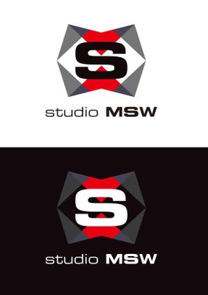 吉田正人 (OZONE-2)さんの音楽リハーサルスタジオ「studio MSW」のロゴへの提案