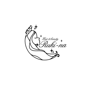oo_design (oo_design)さんの美容室、エステのトータルビューティーサロン「Hair&beauty Ruki-na」のロゴ作成への提案