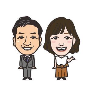Yuriri (Yuriri)さんのHP掲載用の社員紹介デフォルメ似顔絵（イラスト）への提案