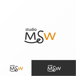 Jelly (Jelly)さんの音楽リハーサルスタジオ「studio MSW」のロゴへの提案
