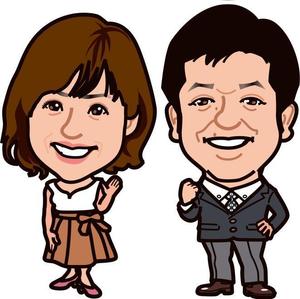 関重信 (gebu)さんのHP掲載用の社員紹介デフォルメ似顔絵（イラスト）への提案
