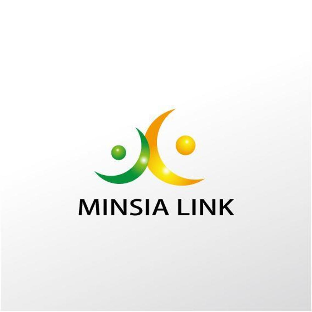 【ＭＩＮＳＩＡ　ＬＩＮＫ（ミンシアリンク）】会社設立のロゴ作成