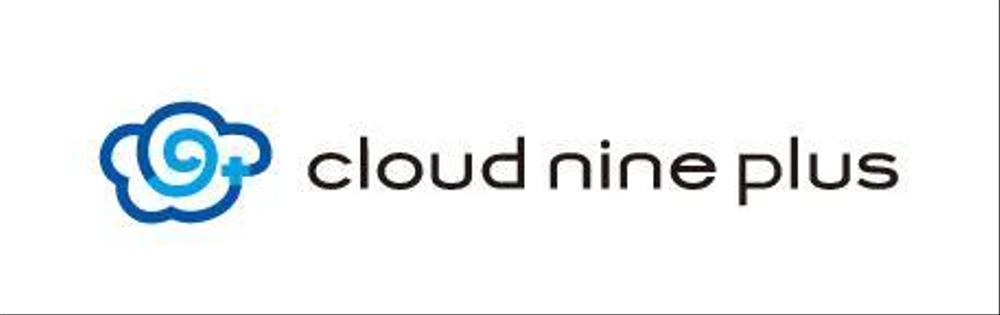 「クラウドナインプラス ※英語表記はcloud nine plus」のロゴ作成