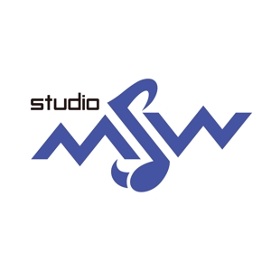 kosei (kosei)さんの音楽リハーサルスタジオ「studio MSW」のロゴへの提案