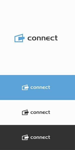 designdesign (designdesign)さんのシステム開発会社の株式会社connectのロゴへの提案