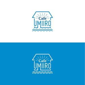 Kico (Kico)さんの港のカフェ「cafeうみいろ」のロゴへの提案