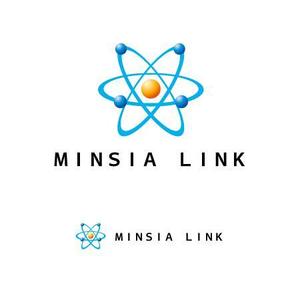 Chihua【認定ランサー】 ()さんの【ＭＩＮＳＩＡ　ＬＩＮＫ（ミンシアリンク）】会社設立のロゴ作成への提案