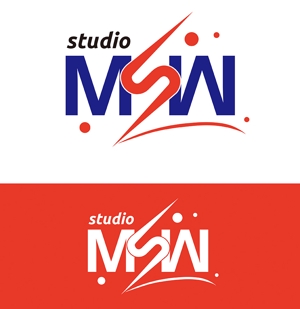 田中　威 (dd51)さんの音楽リハーサルスタジオ「studio MSW」のロゴへの提案