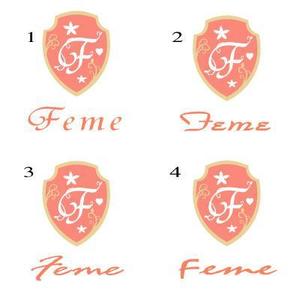 lennon (lennon)さんのイベント企画会社「Feme」のロゴ作成への提案