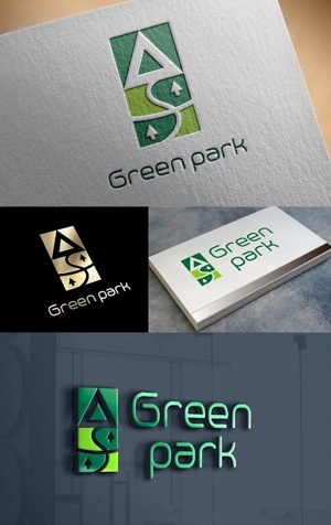 MIND SCAPE DESIGN (t-youha)さんの人気アウトドア複合施設　グリーンパーク山東のロゴへの提案