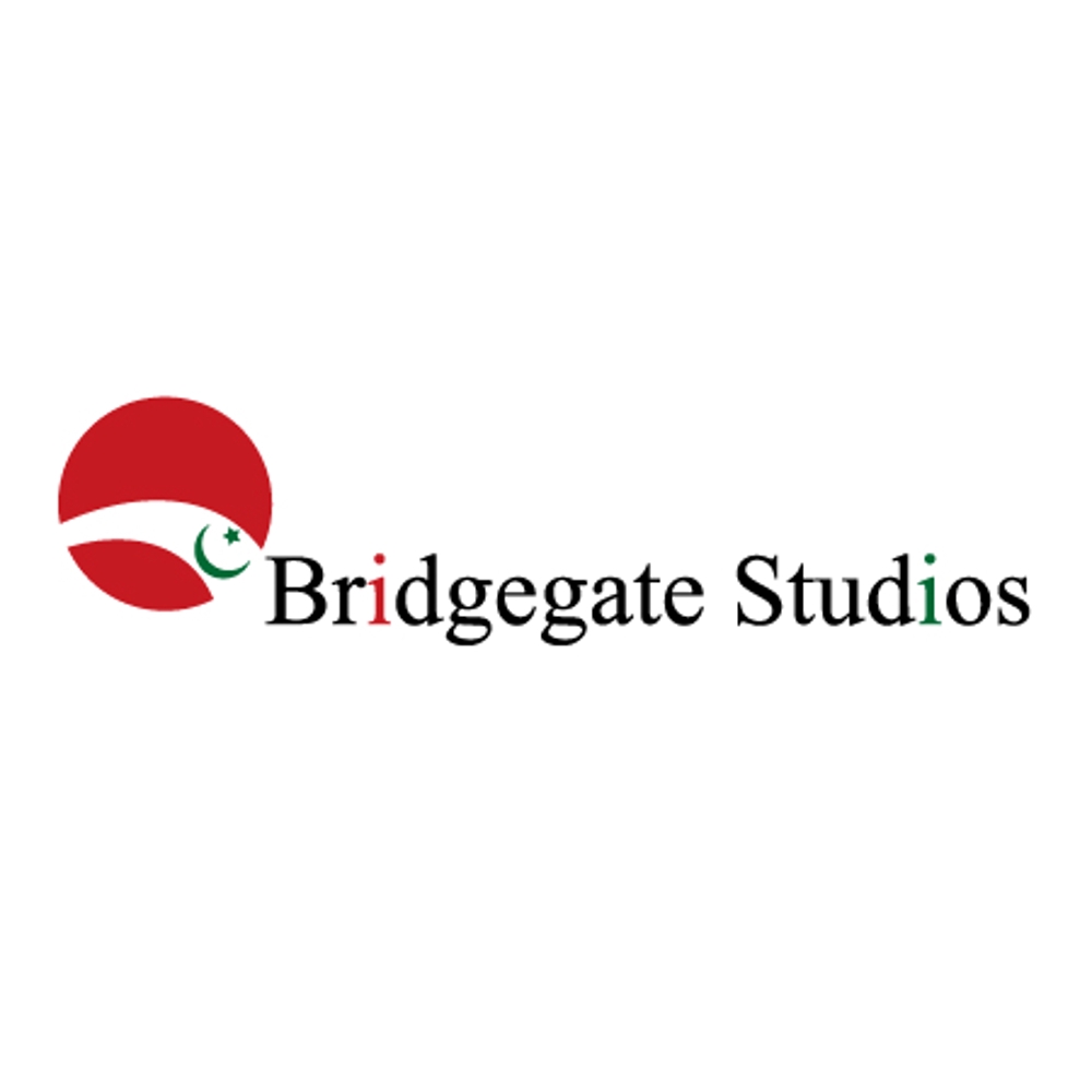 「Bridgegate Studios」のロゴ作成