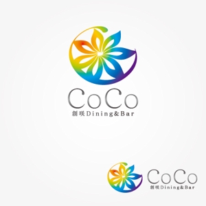 さんの「創咲Dining&Ber CoCo　　　　　」のロゴ作成への提案