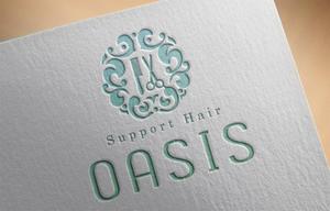 ORI-GIN (ORI-GIN)さんの理美容室のお店の名前を含んだロゴへの提案