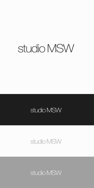 designdesign (designdesign)さんの音楽リハーサルスタジオ「studio MSW」のロゴへの提案
