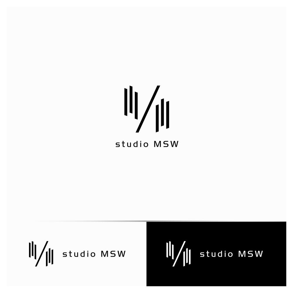 音楽リハーサルスタジオ「studio MSW」のロゴ