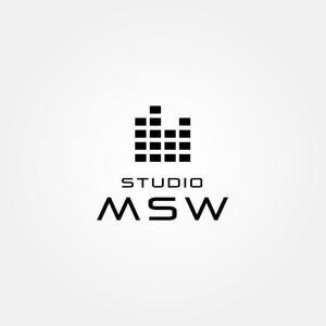 tanaka10 (tanaka10)さんの音楽リハーサルスタジオ「studio MSW」のロゴへの提案