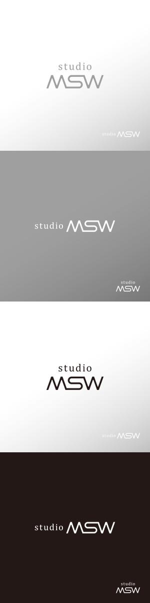 doremi (doremidesign)さんの音楽リハーサルスタジオ「studio MSW」のロゴへの提案