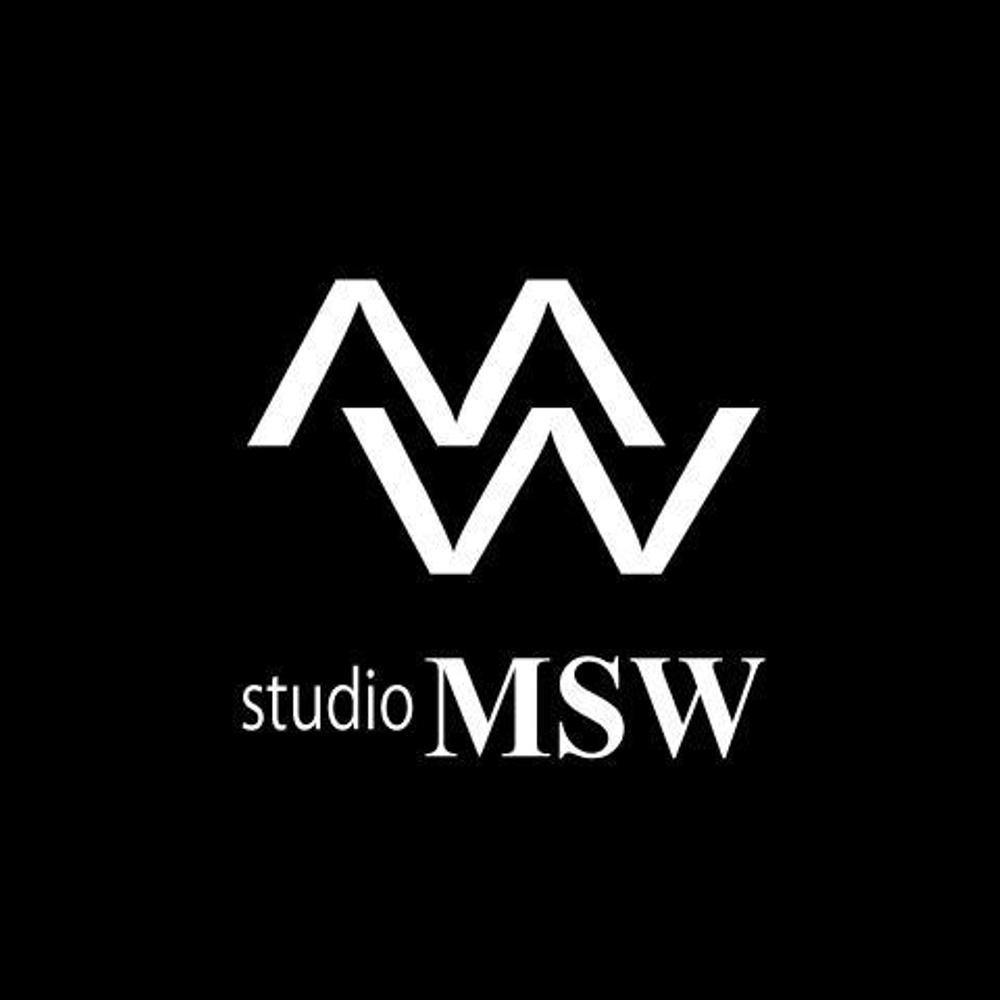 音楽リハーサルスタジオ「studio MSW」のロゴ