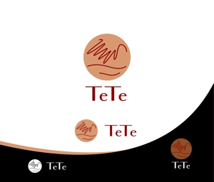 Suisui (Suisui)さんのリラぐゼーションサロン「TeTe」のイラストロゴへの提案