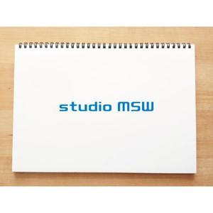 yusa_projectさんの音楽リハーサルスタジオ「studio MSW」のロゴへの提案