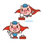 oroshipons (oroshipons)さんの豚のキャラクターデザインへの提案