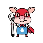 pin (pin_ke6o)さんの豚のキャラクターデザインへの提案