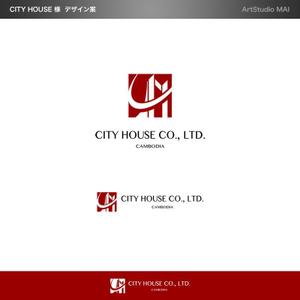 ArtStudio MAI (minami-mi-natz)さんの不動産会社「CITY HOUSE (CAMBODIA) CO., LTD.」のロゴへの提案