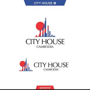 queuecat (queuecat)さんの不動産会社「CITY HOUSE (CAMBODIA) CO., LTD.」のロゴへの提案