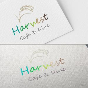 pTree LABO (torch_tree)さんのカフェ、レストラン「Harvest Cafe」のロゴへの提案