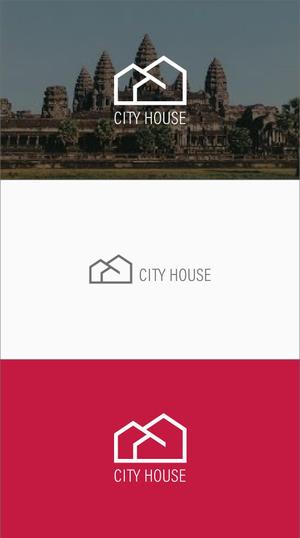 川島 (youhei_kawashima)さんの不動産会社「CITY HOUSE (CAMBODIA) CO., LTD.」のロゴへの提案