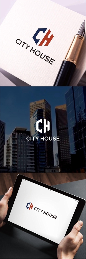 chpt.z (chapterzen)さんの不動産会社「CITY HOUSE (CAMBODIA) CO., LTD.」のロゴへの提案