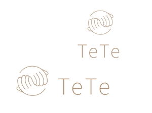 tukasagumiさんのリラぐゼーションサロン「TeTe」のイラストロゴへの提案