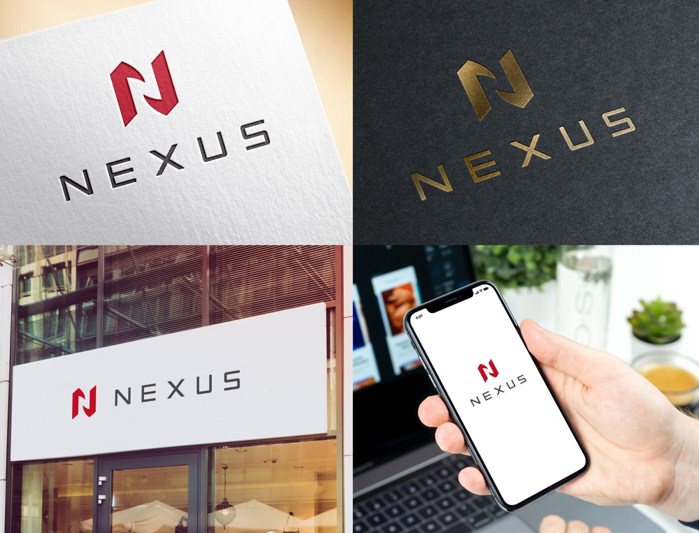 カーパーツショップ「Nexus」のロゴ制作