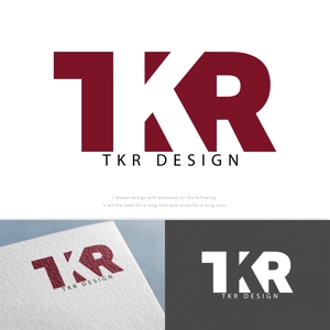株式会社ガラパゴス (glpgs-lance)さんのデザイン会社「株式会社TKRデザイン」のロゴへの提案
