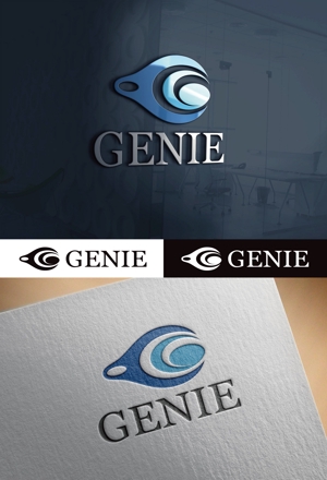 fs8156 (fs8156)さんの美容機器メーカー　株式会社GENIEのロゴと字体のデザインを依頼です。への提案