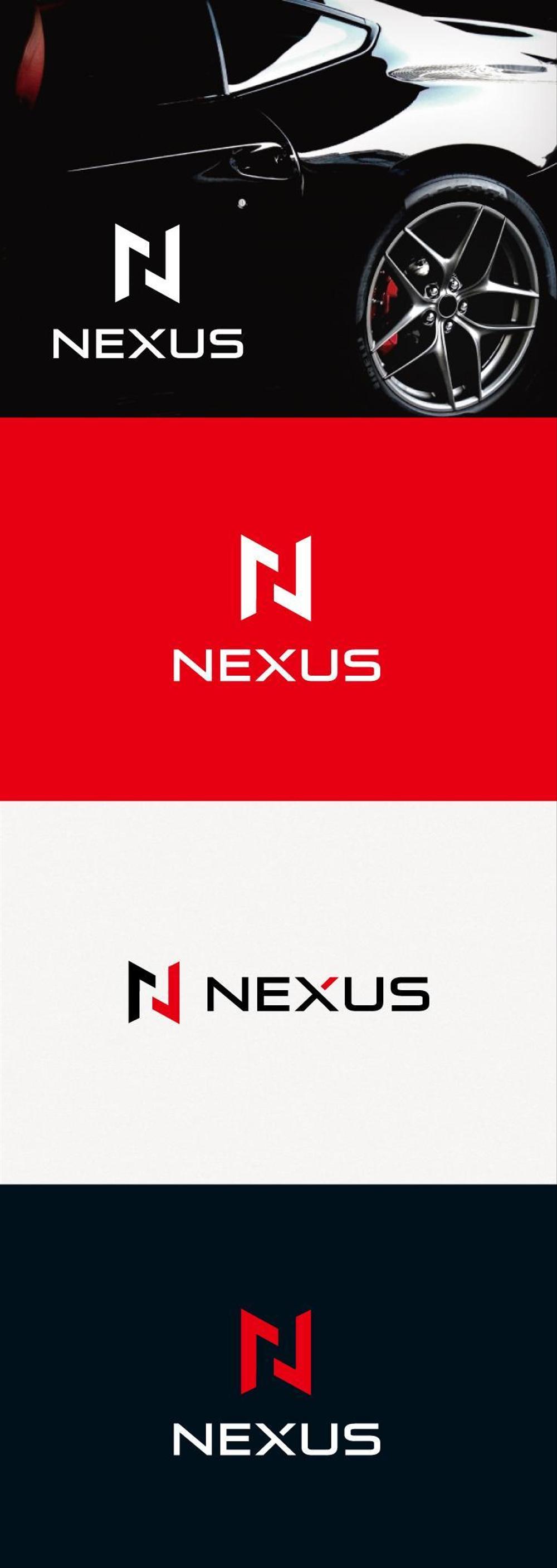 カーパーツショップ「Nexus」のロゴ制作