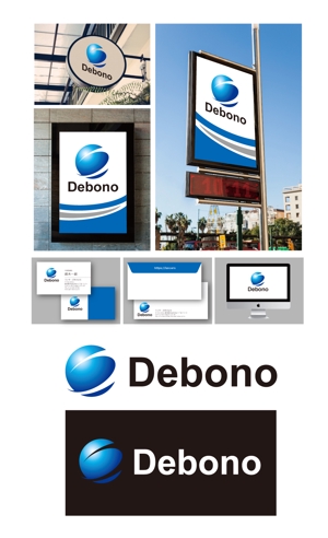 King_J (king_j)さんのテクノロジーITサービス会社「Debono」の企業ロゴへの提案
