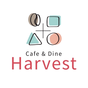 sum 75 (sum75)さんのカフェ、レストラン「Harvest Cafe」のロゴへの提案