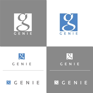 eji_ejiさんの美容機器メーカー　株式会社GENIEのロゴと字体のデザインを依頼です。への提案