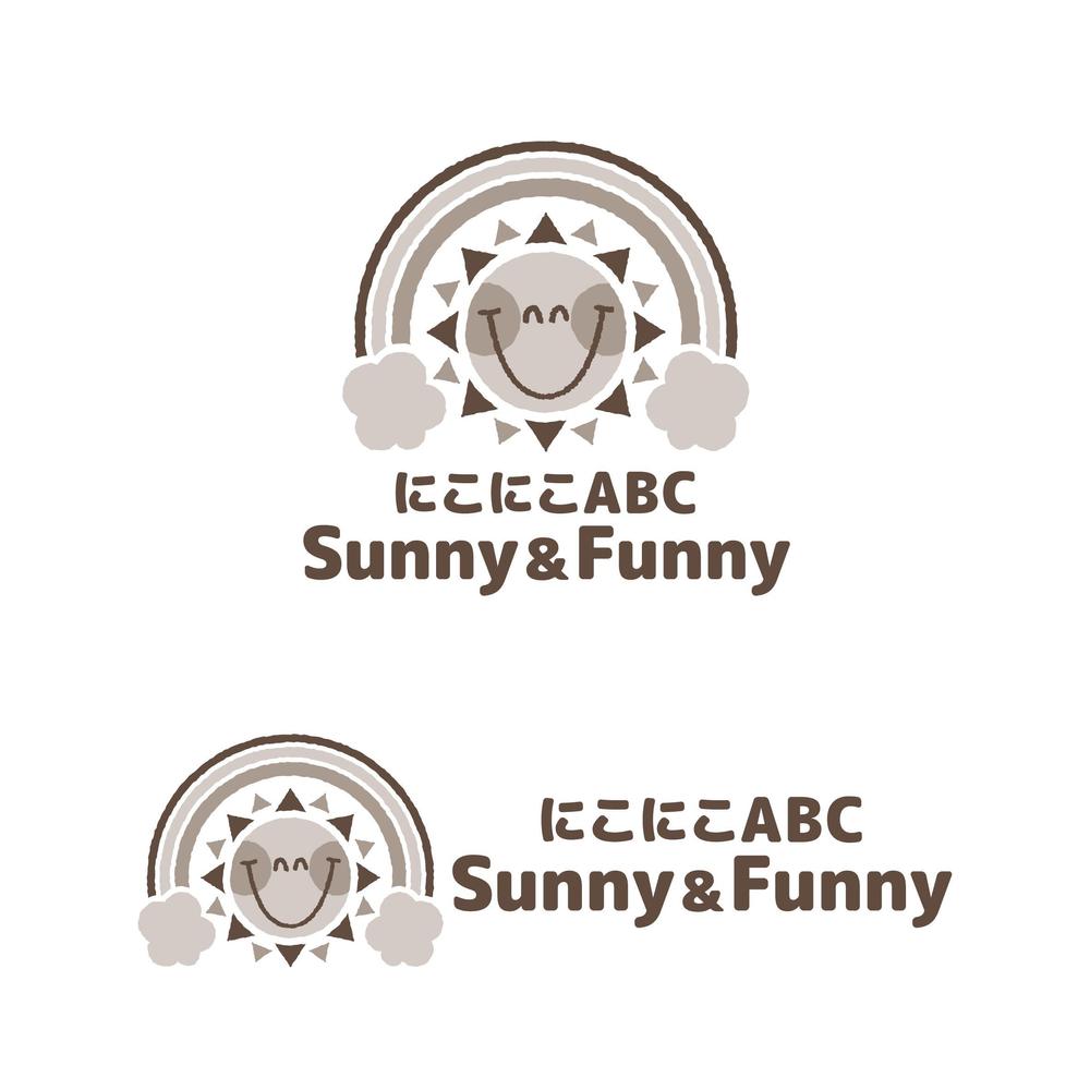 英会話教室 「にこにこABC Sunny & Funny」 のロゴ