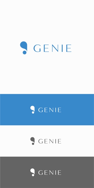 designdesign (designdesign)さんの美容機器メーカー　株式会社GENIEのロゴと字体のデザインを依頼です。への提案