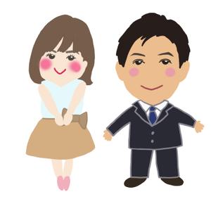 伊藤優美 (yumiito)さんのHP掲載用の社員紹介デフォルメ似顔絵（イラスト）への提案