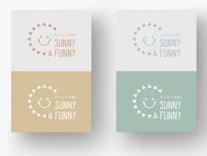 NINA DESIGN (NINA-DESIGN)さんの英会話教室 「にこにこABC Sunny & Funny」 のロゴへの提案