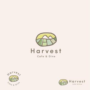 Minimalさんのカフェ、レストラン「Harvest Cafe」のロゴへの提案