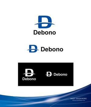 invest (invest)さんのテクノロジーITサービス会社「Debono」の企業ロゴへの提案