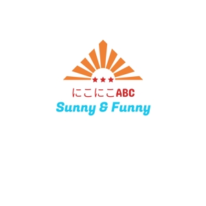 Pine god (godpine724)さんの英会話教室 「にこにこABC Sunny & Funny」 のロゴへの提案