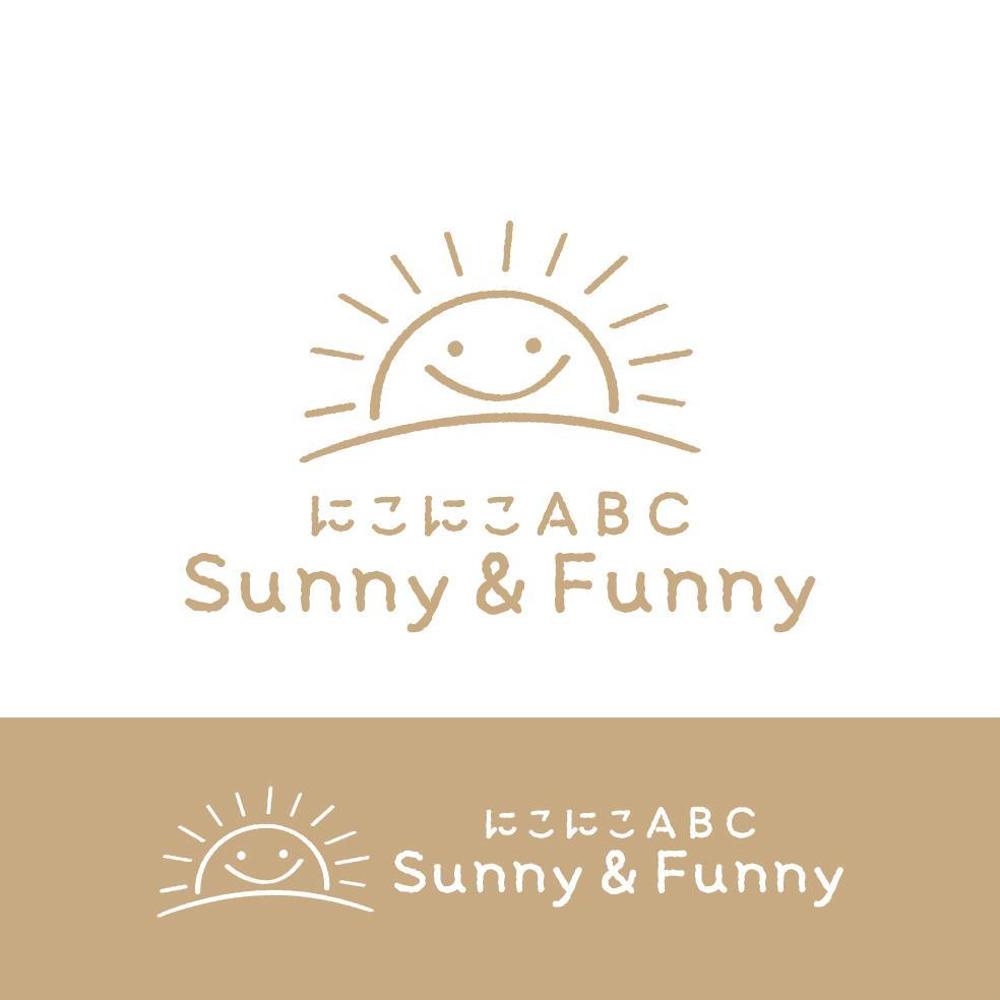 英会話教室 「にこにこABC Sunny & Funny」 のロゴ