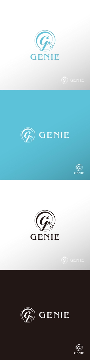 doremi (doremidesign)さんの美容機器メーカー　株式会社GENIEのロゴと字体のデザインを依頼です。への提案