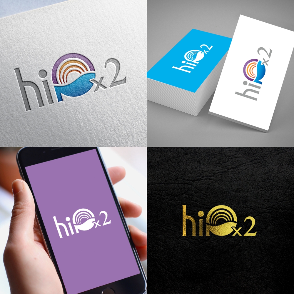 hipx2: 新規サービス立ち上げ(子供と高齢者教育)に向けたロゴ作成